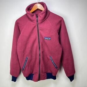 Vintage 70s Patagonia Zip Up Fleece Sweater Medium Jacket